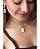 2515 - CHOKER SELENITA BRANCA BANHO OURO - Imagem 2