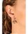 BRINCO PIERCING ARGOLA PIRITA BANHO OURO - Imagem 3