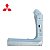 RETALHO LATERAL COLUNA DIANTEIRA DIREITA MITSUBISHI L200 TRITON 2008 A 2014 5311A922 - Imagem 2