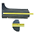 RETALHO LATERAL ESQUERDA HONDA CITY 2010 2011 2012 2013 2014 04645TM6M00ZZ CAIXA DE AR - Imagem 3
