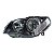 FAROL PALIO FIRE WAY 2004 2005 2006 2007 2008 A 2017 FUME MASCARA NEGRA ORIGINAL FIAT 51976627 - Imagem 2