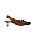 Scarpin Tramado Café - Imagem 1
