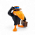 Boneco Jubileu Obrigado Amigo Você é um Amigo: Action Figure Colecionável Pica-Pau - Imagem 3