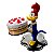 Boneco Pica-Pau Bolo de Morango Action Figure Colecionável 16cm Turma do Pica-Pau - Imagem 4