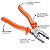 ALICATE ELETRICISTA STANLEY NBR 8" 1000V - Imagem 2