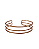 Bracelete 3 fios Dourado - Imagem 1