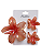 Kit de Presilha de Flor Laranja - Imagem 1