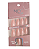 Unhas Postiças Amendoadas Rosa Claro Autocolantes - 12 Unhas - Imagem 1