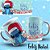 Caneca Feliz Natal Stitch 3 - Imagem 1