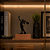 Troféu Decorativo Silhueta Jogadora de Tênis/Beach Tennis - Imagem 1