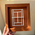 Quadro Decorativo Quadra de Tênis – Decoração Esportiva Minimalista - Imagem 1