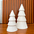 Duo Árvores Natalinas – Kit Decorativo Minimalista - Imagem 1