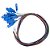 Pigtail Color SC-UPC 1M G657A1 16 Cores - Imagem 1