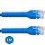 Ubiquiti U-CABLE-PATCH-1M-RJ45-BL UNIFI Cabo Ethernet 1M Azul - Imagem 1