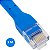 Ubiquiti U-CABLE-PATCH-1M-RJ45-BL UNIFI Cabo Ethernet 1M Azul - Imagem 3
