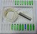 Splitter 1x32 2MM 1.5M 1 X SC-UPC + 32 X SC-APC PLC - Imagem 1