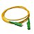 Patch Cord E2000-APC SC-APC Single Mode SX 3.0MM 2M LSZH - Imagem 1