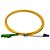 Patch Cord E2000-APC LC-UPC Single Mode SX 3.0MM 2M LSZH - Imagem 2