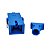 Acoplador Adaptador SC-UPC Simplex Push Azul JZ-7001-3W - Imagem 2