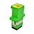 Acoplador Adaptador SC-APC Simplex Verde JZ-7002-2P - Imagem 2