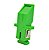 Acoplador Adaptador SC-APC Simplex Push Verde JZ-7002-3 - Imagem 2