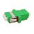 Acoplador Adaptador LC-APC Duplex SM SC TYPE JZ-7018 - Imagem 2