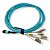 Patch Cord SENKO MPO-8LC-MM-5M Femea OM3 50/125 5M - Imagem 2