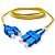 Patch Cord SC-UPC SC-UPC Duplex SM 2.0MM 3M - Imagem 1