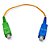 Patch Cord SC-UPC SC-APC Single Mode 3.0MM 30CM - Imagem 1