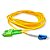 Patch Cord LC-UPC SC-APC Single Mode Duplex 3.0MM 5M - Imagem 1