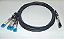 QSFP+ 40G Cabo para 4X10G SFP+ CAB-Q-S-2.5M - Imagem 2