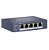 Switch Hub Hikvision 05P 10/100/1000Mbps PoE DS-3E0505HP-E - Imagem 2