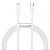 Cabo Usb-C A Lightning Baseus Catlys-B02 Superior 20 W - Branco 1.5 Metros - Imagem 1
