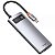 Hub Usb-C 6 Em 1 Baseus Cahub-Cw0G 3 Usb-A 3.0+Hdmi 4K+Usb-C Pd+Rj45 - Gray - Imagem 1