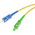 Cabo de Fibra Óptica LC-UPC para SC-APC Single Mode 3 mm - 2 Metros - Imagem 1