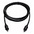 Cabo Óptico OD2.2MM Quanta QTCOD03 - Preto 3 Metros - Imagem 1