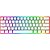 Teclado Gamer Redragon Dragonborn K630W RGB USB - Branco (Inglês) - Imagem 3