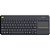 Teclado Sem fio Logitech K400 Plus com Touchpad - Preto (Espanhol) - Imagem 1
