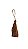 TASSEL CARAMELO COM 5 UNIDADES - Imagem 1