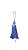 TASSEL AZUL MARINHO COM 5 UNIDADES - Imagem 1