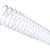 ESPIRAL PLASTICO 33MM ATE 250 FLS - TRANSPARENTE - Imagem 1