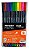 MARCADOR FINE PLUS ESTOJO COM 10 CORES - JOCAR OFFICE - Imagem 1