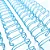 WIRE-O 1" A4 AZUL - 200 folhas - Imagem 1