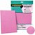 MP-PAPEL ROSA GLITTER/ARTESANATO 250G/M² A4 - 10FOLHAS DER 4 - Imagem 1