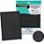 MP-PAPEL PRETO GLITTER/ARTESANATO 250G/M² A4 - 10FOLHAS DER 4 - Imagem 1