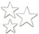 Cortador de Estrela - 3pç - GMEZN238 - Imagem 1