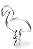 Cortador De Flamingo - CA398 - Imagem 1