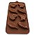 Forma Para Chocolate e Bombom Em Silicone Folhas - Imagem 1