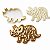 Cortador e Marcador de Dinossauro Triceratops Biscoito Pasta Americana Decoração Artesanato - Imagem 3