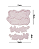Molde Silicone Renda Floral 3 Peças Confeitaria Bolo Cupcake Biscuit - Imagem 2